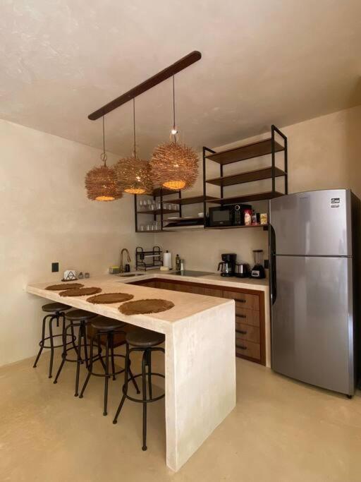 Apartment With Private Pool Tulum Chemuyil Extérieur photo